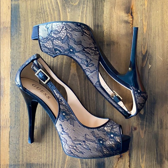 Guess Shoes - Guess Lace Heels